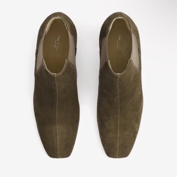 Rag & Bone Aslen Taupe Suede Boots. Retail $495. New In Box! Sz 9 - Picture 3 of 16
